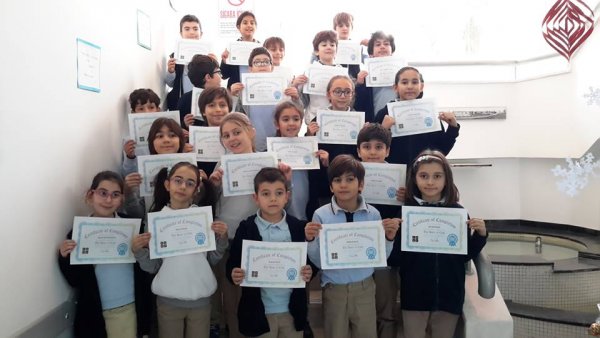 Bilişim Teknolojileri Dersinde "Hour of Code" etkinliğini İlkokul öğrencilerimizle tamamladık