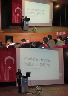 ÖZEL ÇAĞ FEN VE ANADOLU LİSESİ ÖĞRENCİLERİ   MUN KONFERANSINDAYDI