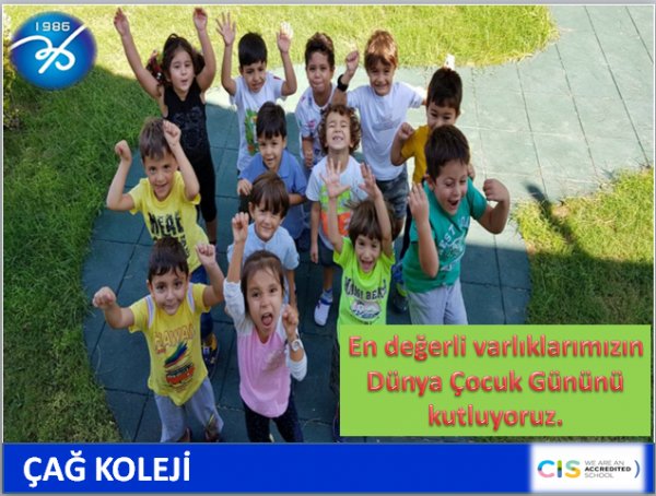 En değerli varlıklarımızın Dünya Çocuk Gününü  kutluyoruz.