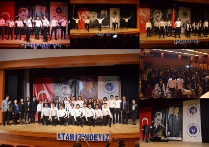 ÖZEL ÇAĞ FEN / ANADOLU LİSESİNDE   10 KASIM ATATÜRK’Ü ANMA TÖRENİ